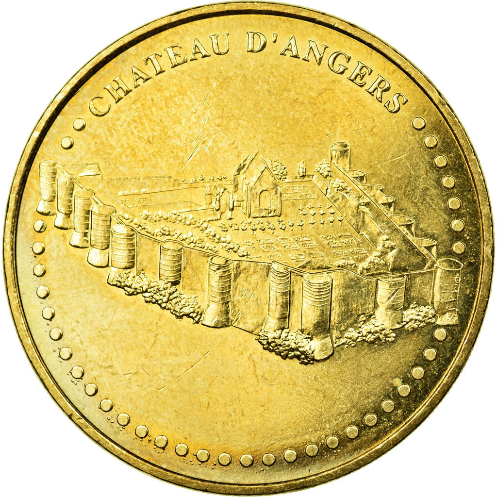 Francia, Token, Touristic token, Angers - Château n°2, 2008, MDP, SPL-