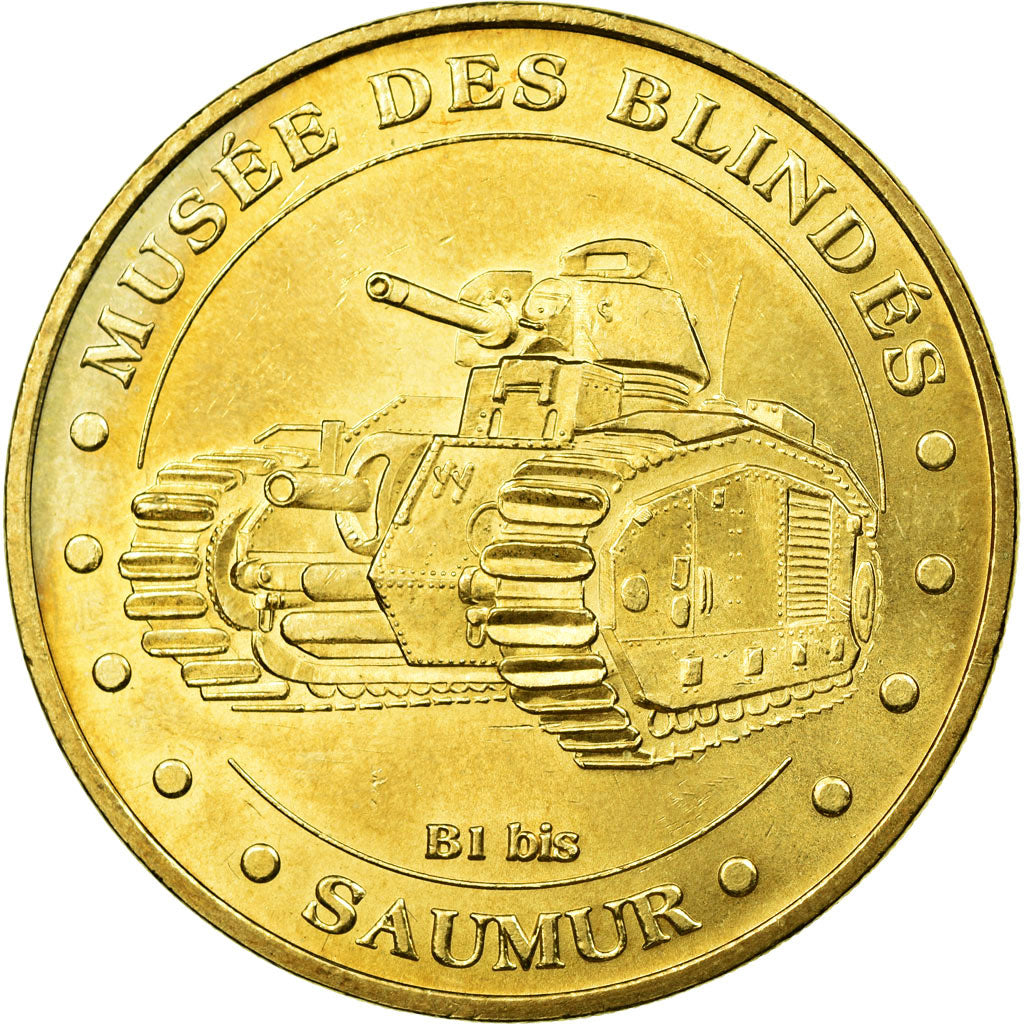 France, Token, Touristic token, Saumur - Musée des blindés n°1, 2005, MDP