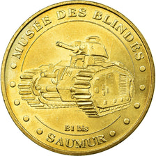 France, Token, Touristic token, Saumur - Musée des blindés n°1, 2005, MDP
