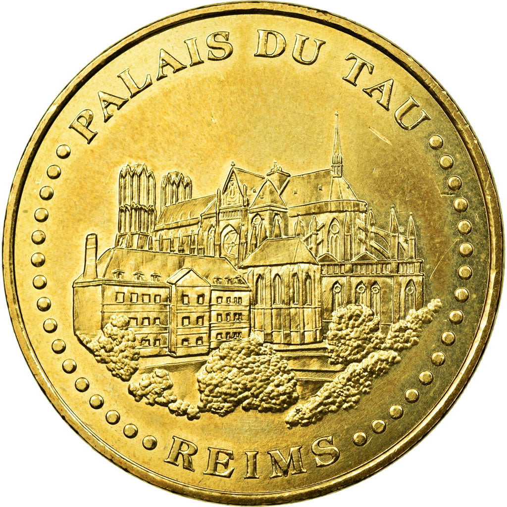 France, Token, Touristic token, Reims - Palais du Tau n°2, 2007, MDP