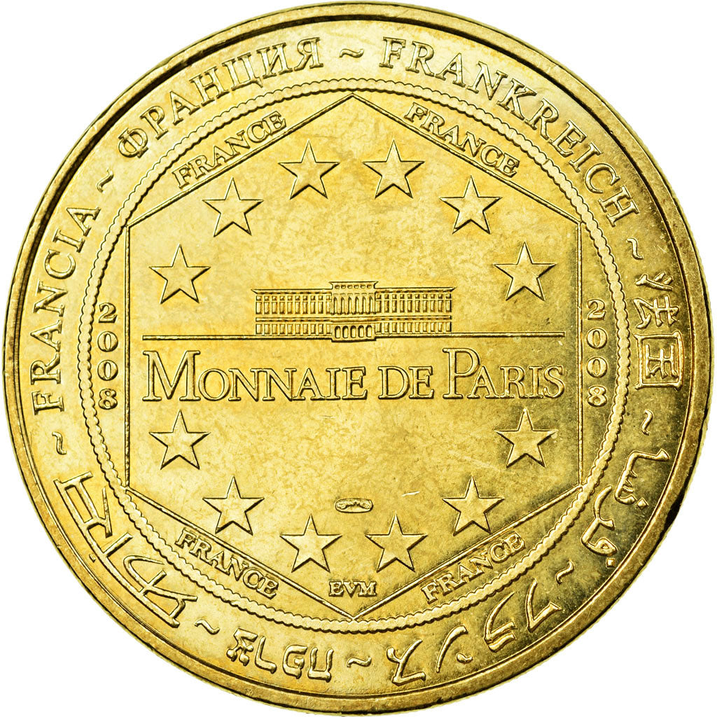 France, Token, Touristic token, Tiffauges - Château de Barbe Bleue n°1, 2008