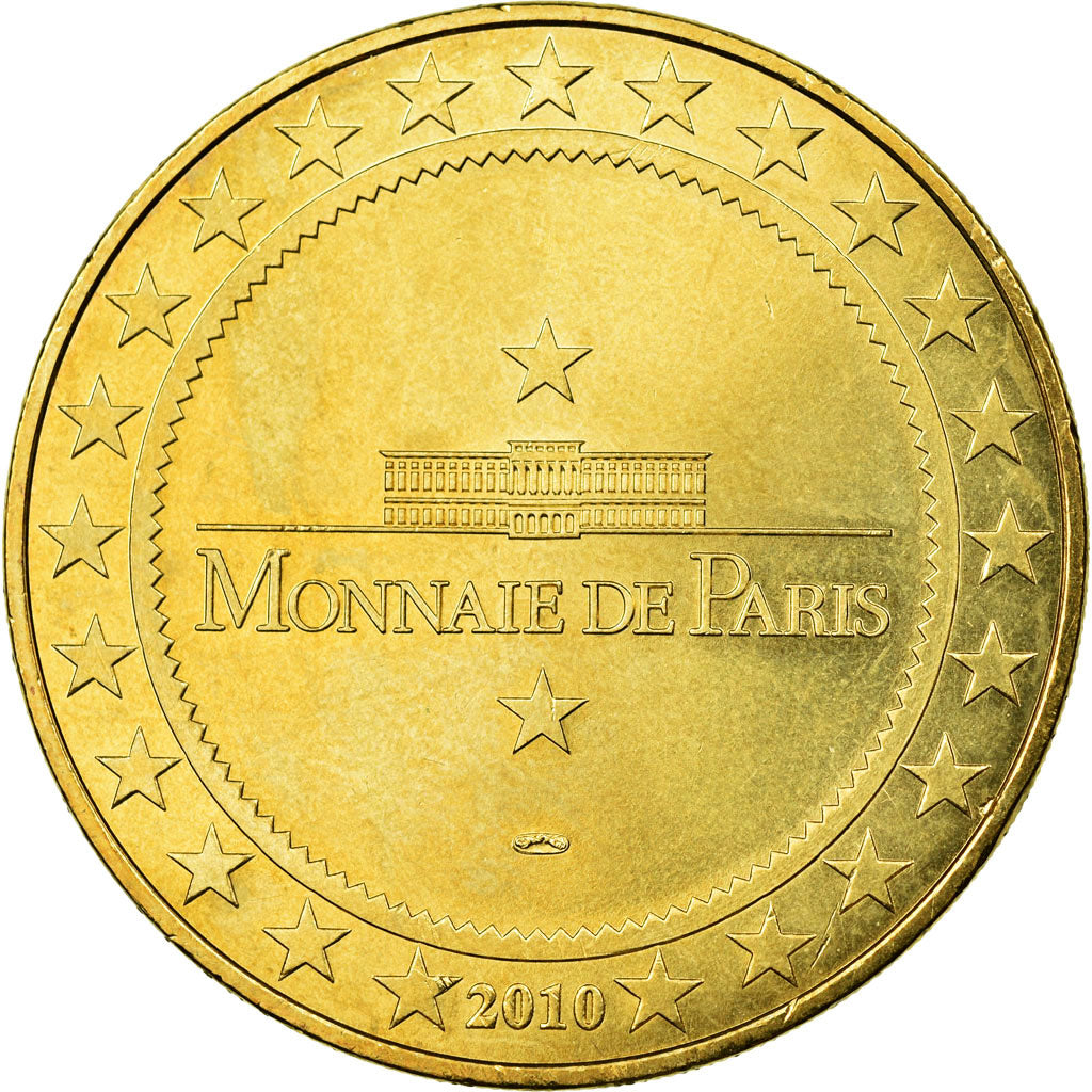 France, Token, Touristic token, Sochaux - Peugeot - 402 éclipse, 2010, MDP