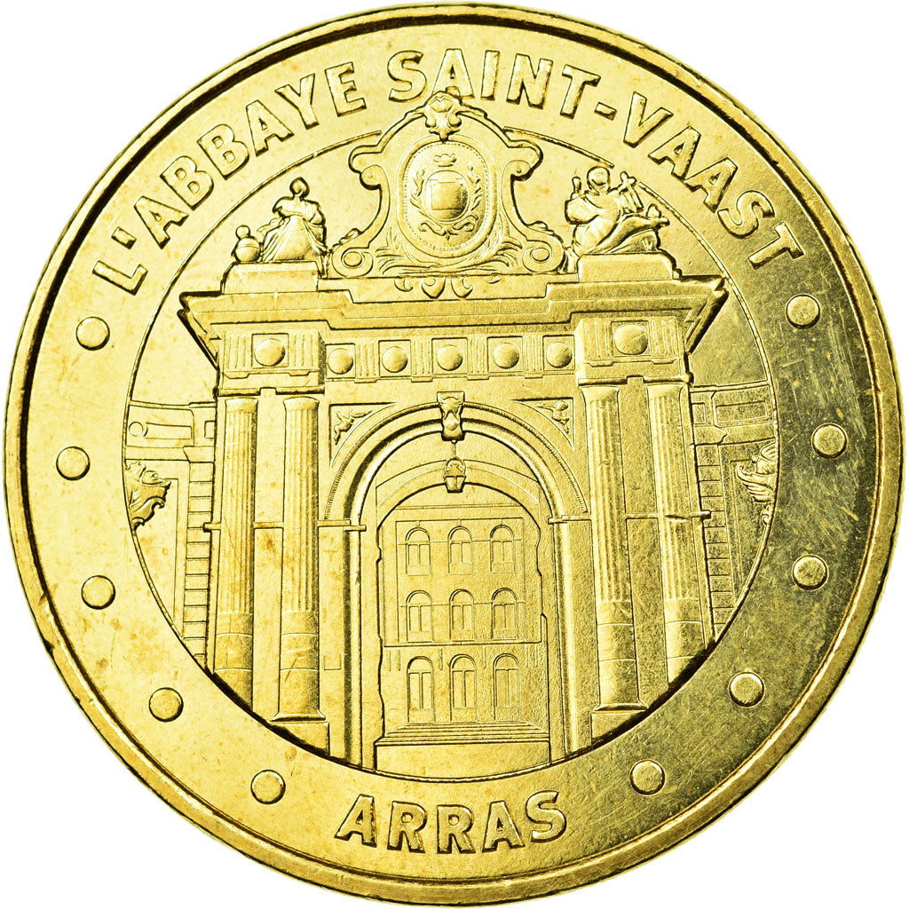 France, Token, Touristic token, Arras - L'abbaye Saint-Vaast, 2015, MDP
