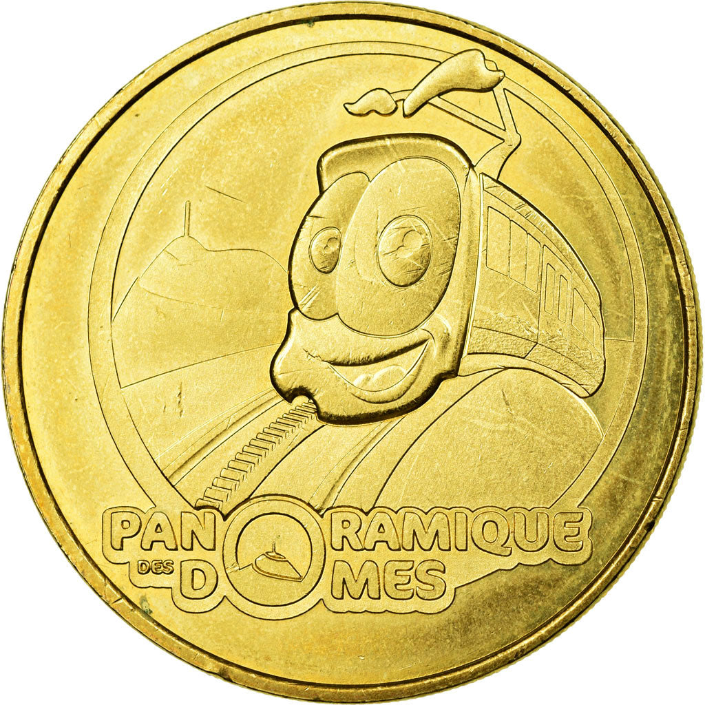 Francia, Token, Touristic token, Orcival - Panoramique des Dômes n°2, 2014