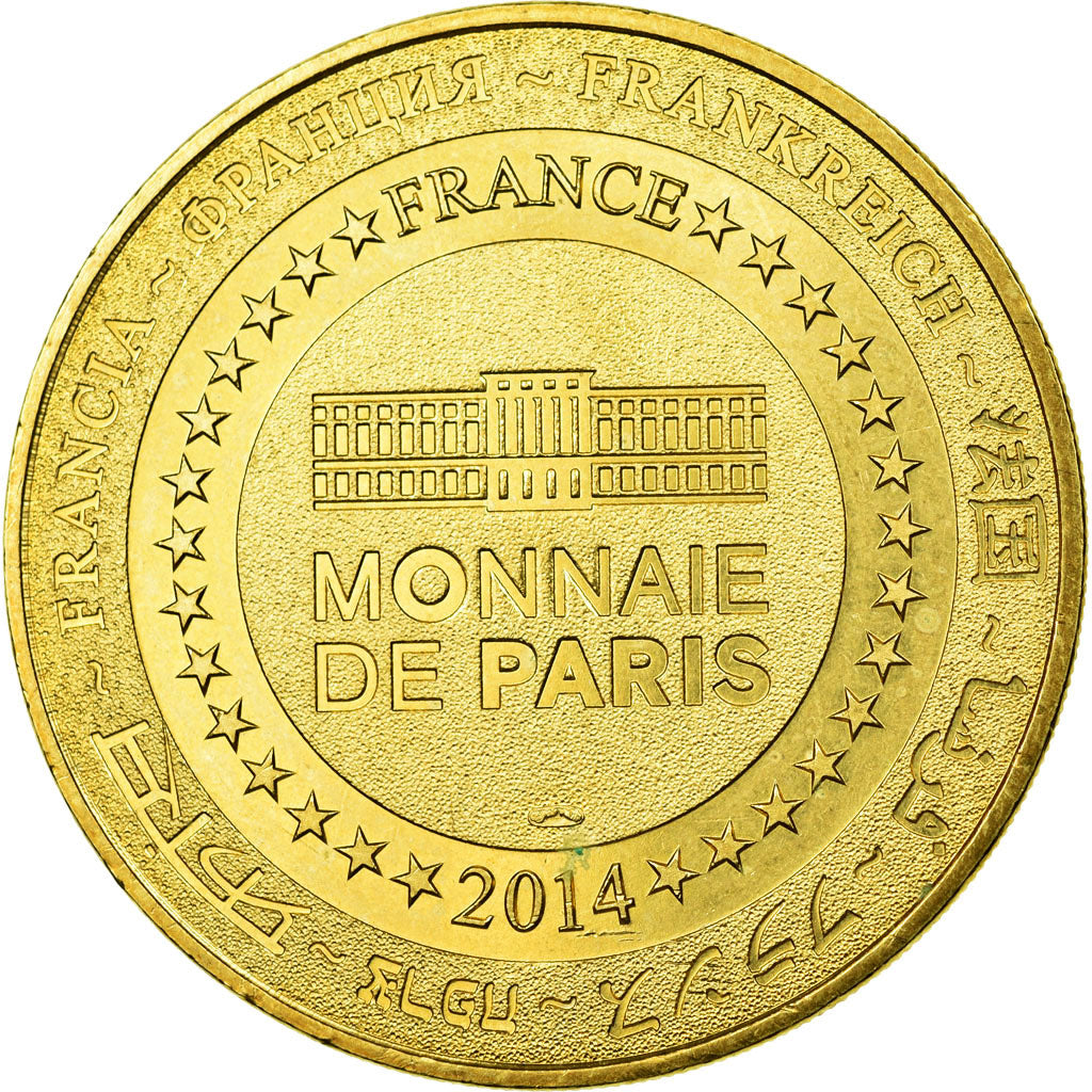 Francia, Token, Touristic token, Orcival - Panoramique des Dômes n°2, 2014