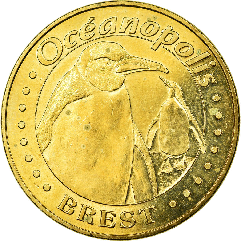 Francia, Token, Touristic token, Brest - Océanopolis n°2, 2006, MDP, SPL-