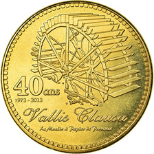 France, Token, Touristic token, Fontaine de Vaucluse - Moulin à papier n°3