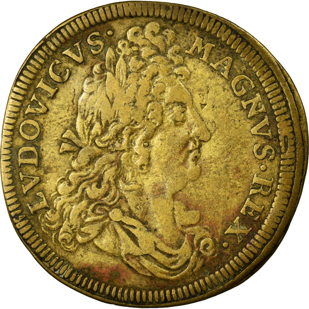 France, Token, Royal, AU(50-53), Brass