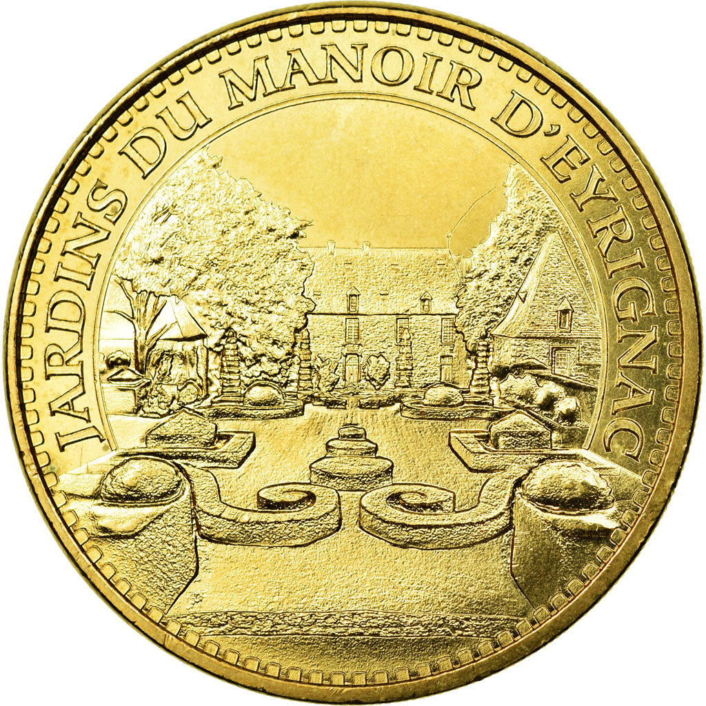 France, Token, Touristic token, Salignac -  Manoir d'Eyrignac n°3, 2013, MDP