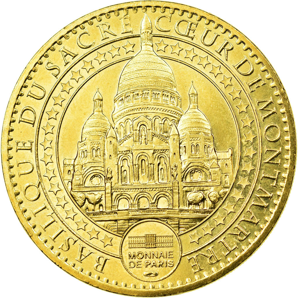 France, Token, Touristic token, Paris - Sacré-Coeur de Montmartre n° 12, 2014