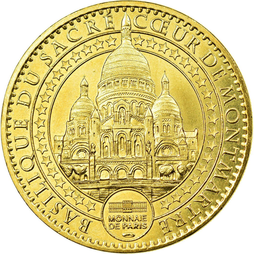 Francia, Token, Touristic token, Paris - Sacré-Coeur de Montmartre n° 8, 2014