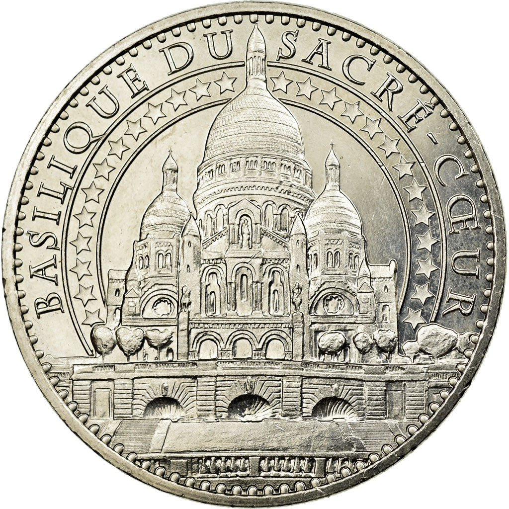 France, Token, Touristic token, Paris - Sacré-Coeur de Montmartre n° 7, 2014