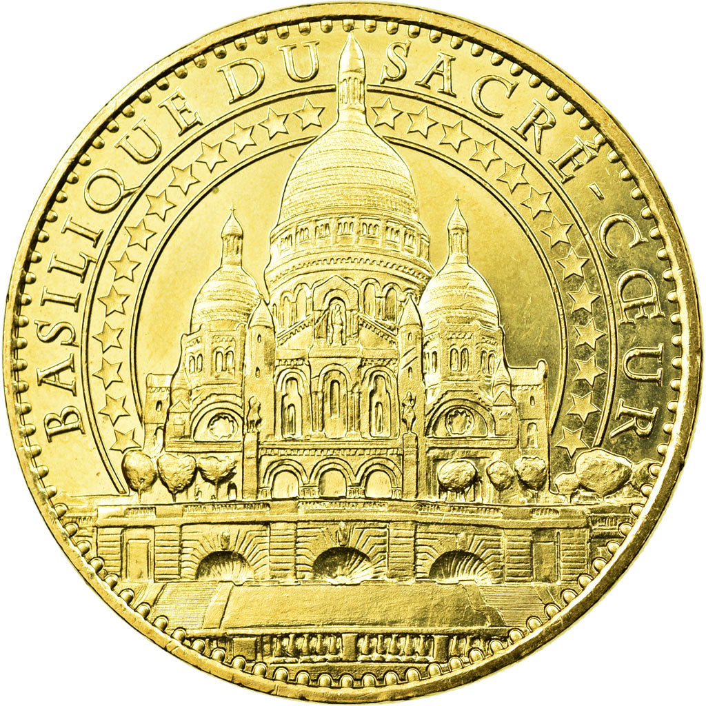 Francia, Token, Touristic token, Paris - Sacré-Coeur de Montmartre n° 7, 2014