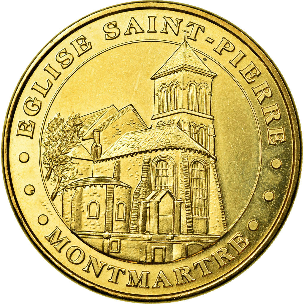 France, Token, Touristic token, 75/ Paris - Eglise Saint-Pierre - Montmartre