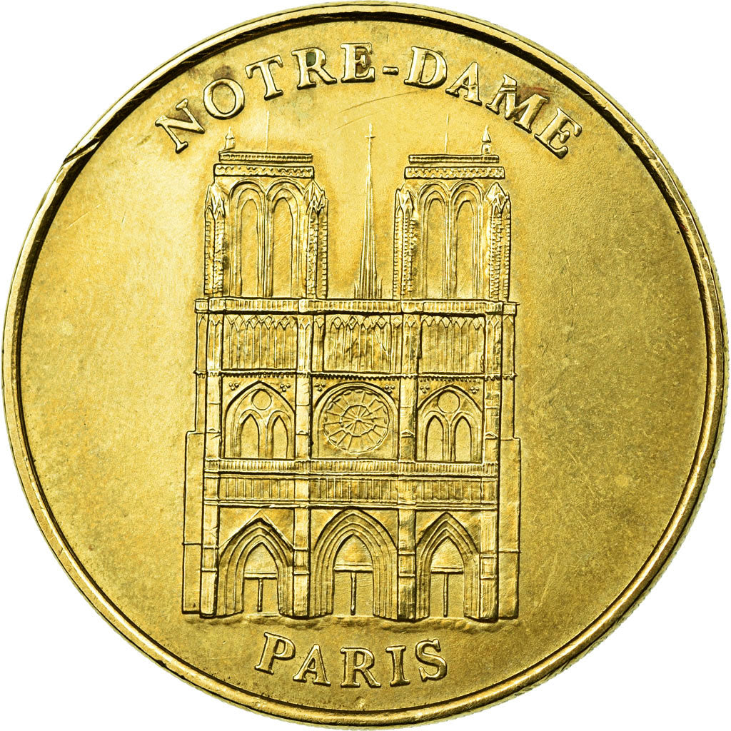 Francja, Token, Żeton turystyczny, Paris - Notre Dame n°1, 1998, MDP