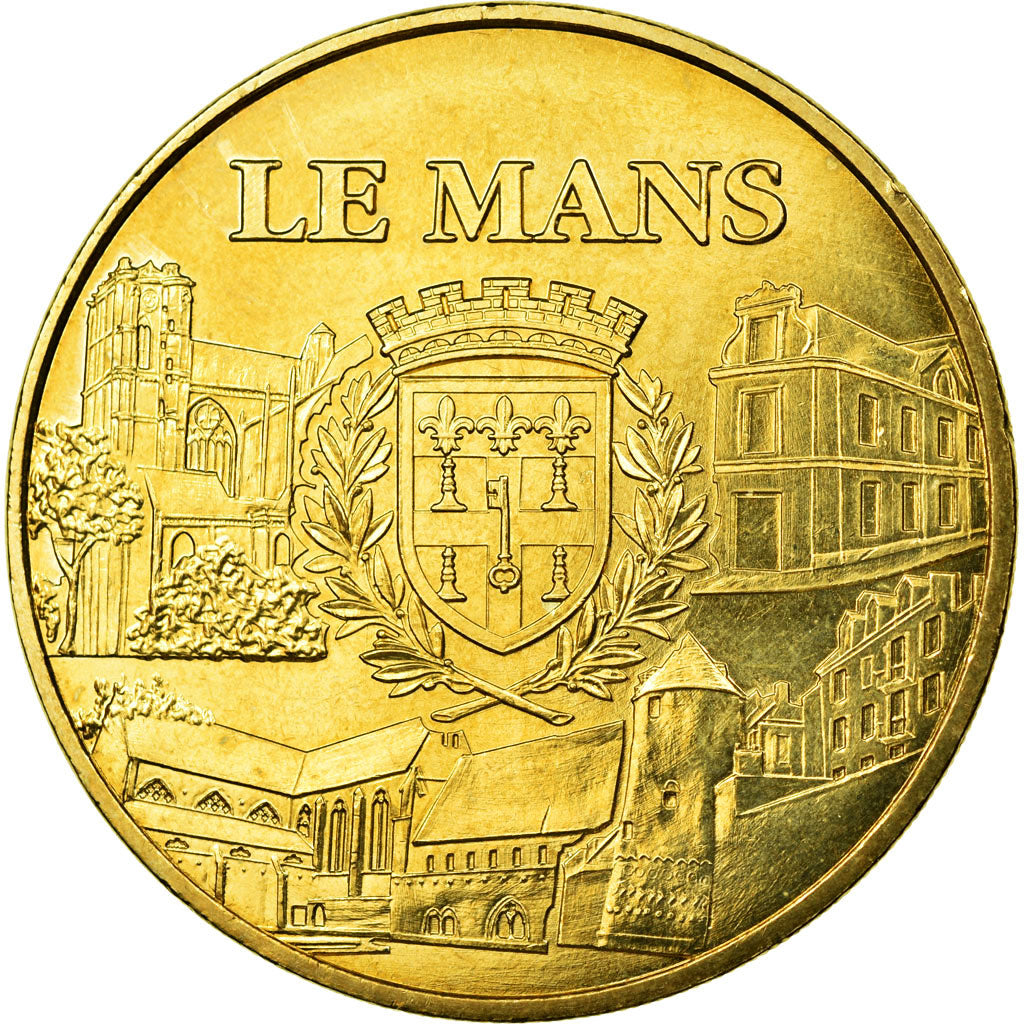 Francia, Token, Jetón turístico, 72/ Le Mans - Blason, 2009, MDP, EBC