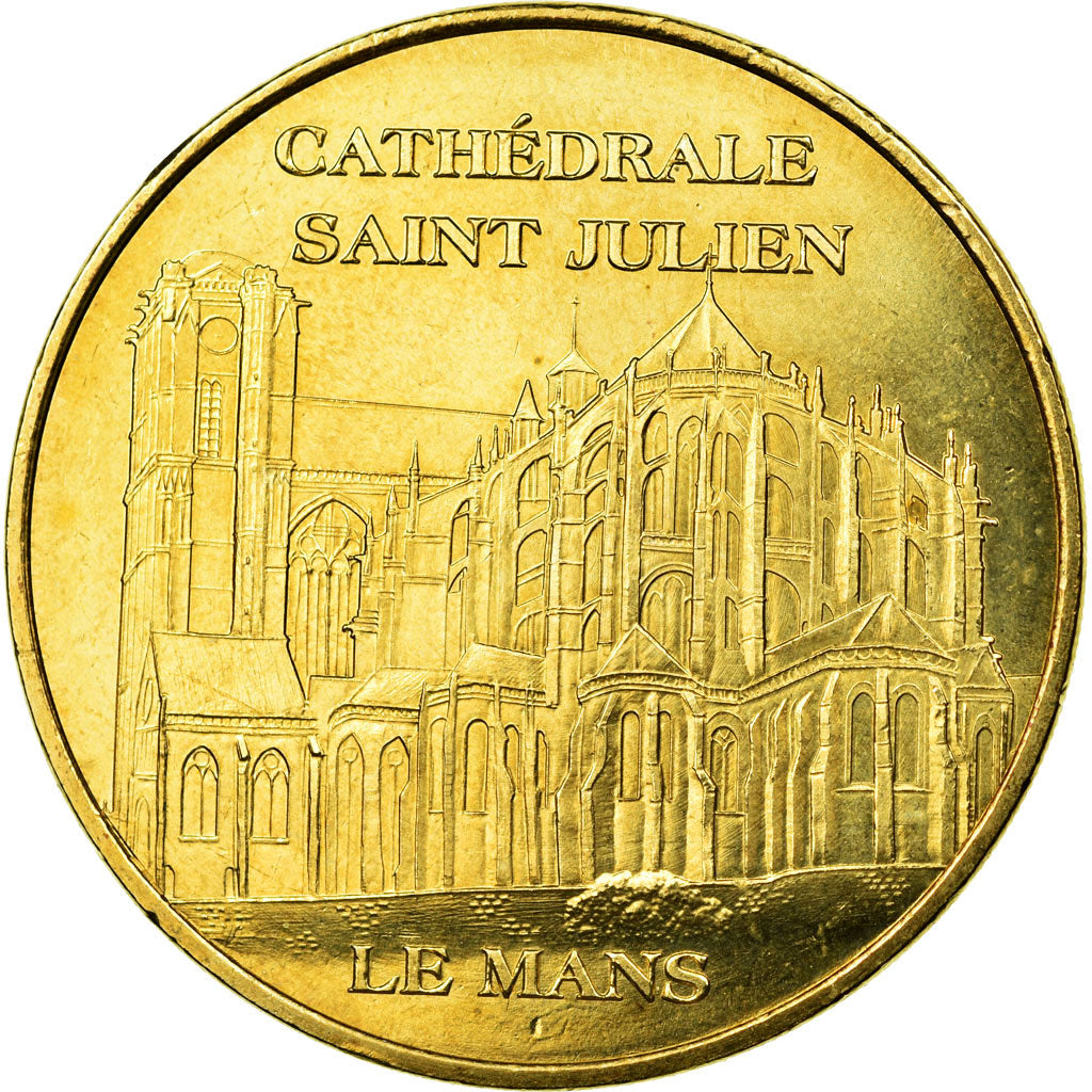 France, Token, Touristic token, Le Mans - Cathédrale Saint-Julien n°1, 2009