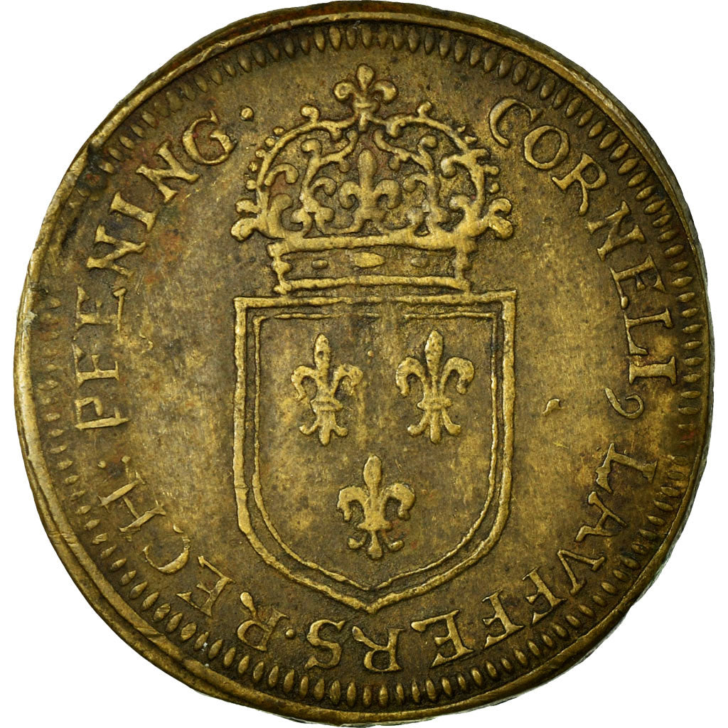 France, Token, Royal, AU(50-53), Brass