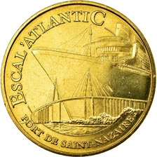 France, Jeton, Jeton Touristique, Saint-Nazaire - Le paquebot et le pont, 2008