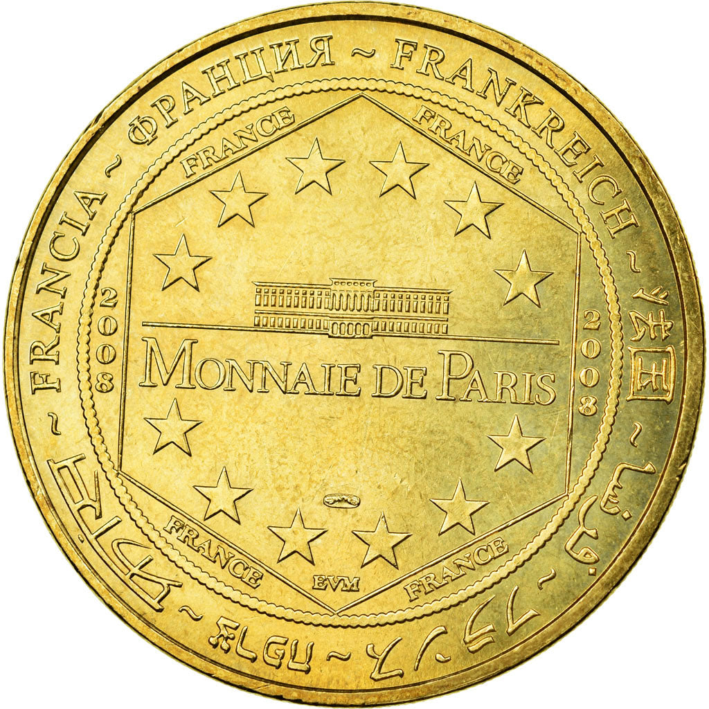 France, Jeton, Jeton Touristique, Saint-Nazaire - Le paquebot et le pont, 2008