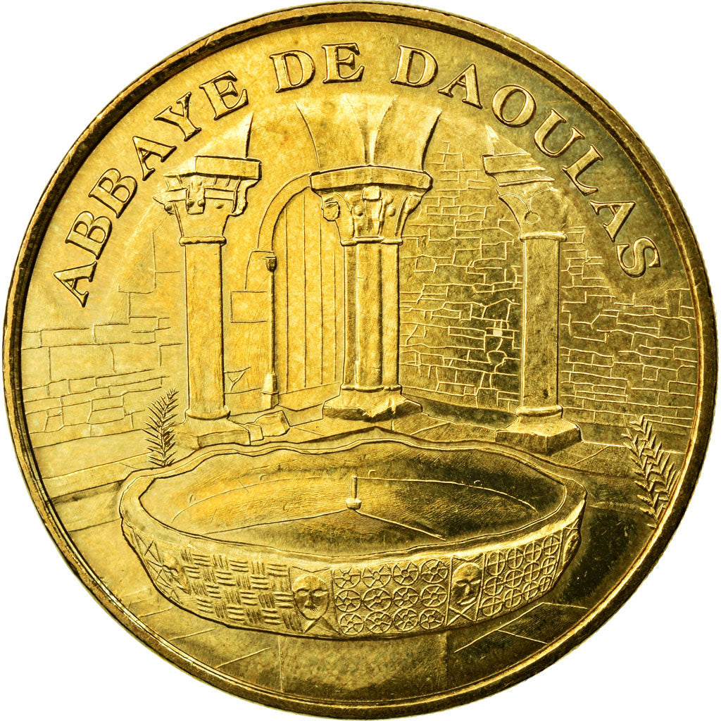 Francia, Token, Touristic token, 29/ Abbaye de Daoulas, 2007, MDP, SPL-