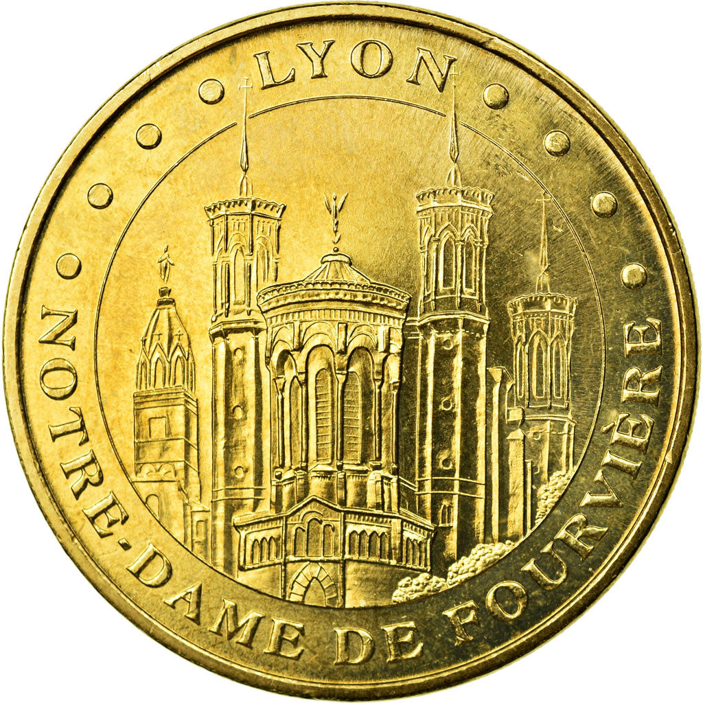 Francia, Token, Touristic token, 69/ Notre-Dame de Fourvière - Lyon, 2009, MDP
