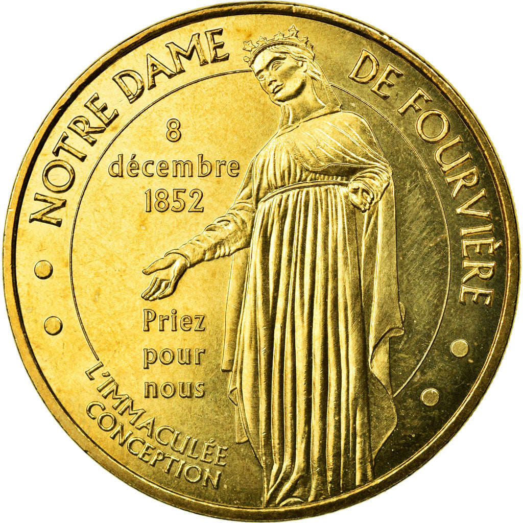 Francia, Token, Touristic token, Lyon - Notre Dame de Fourvière n°2, 2009