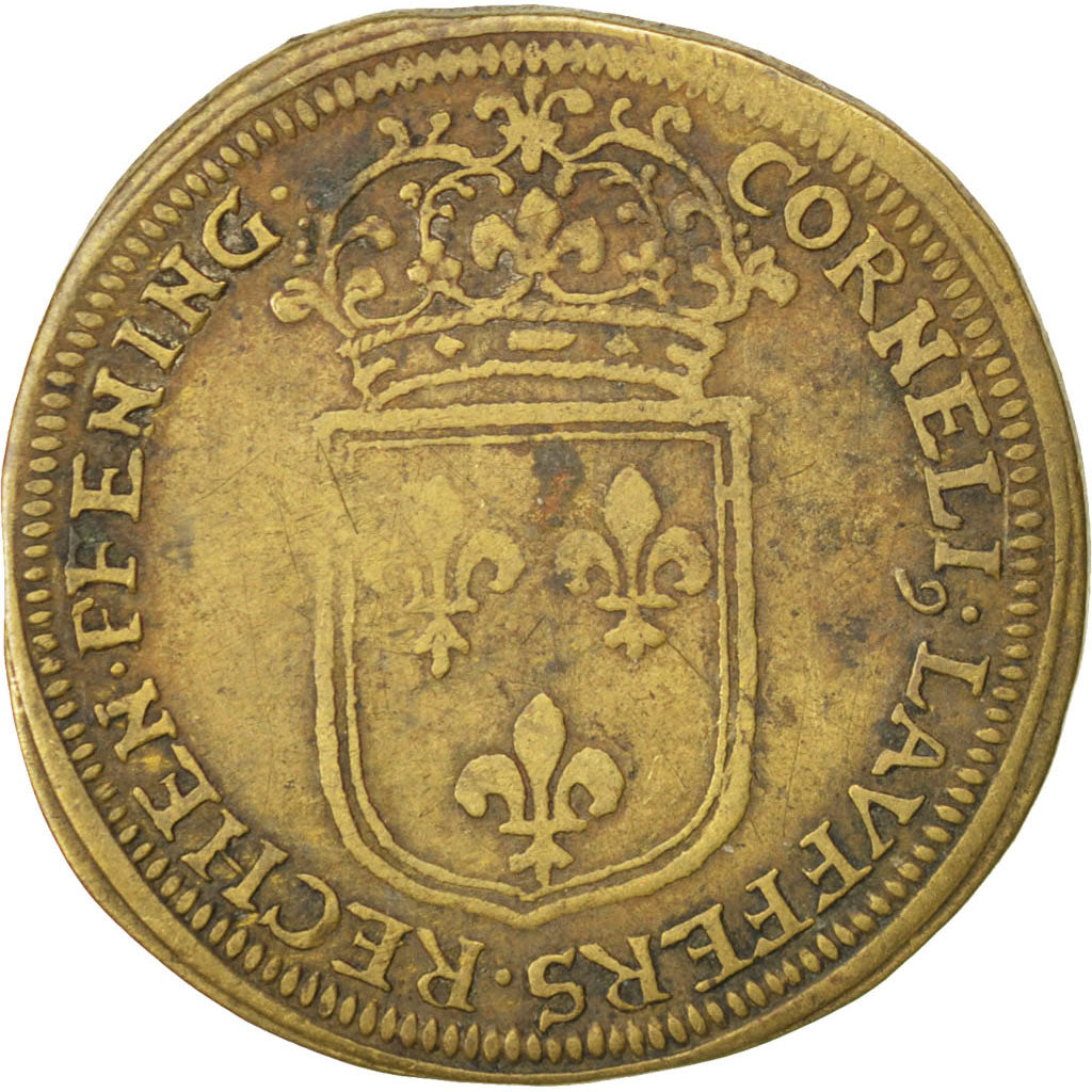 France, Royal, Token, AU(50-53), Brass, 29, 3.60