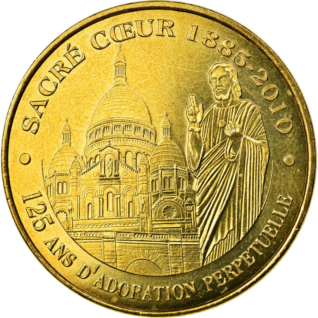 Francia, Token, Paris - Sacré coeur n°6 - Adoration perpétuelle, 2010, MDP
