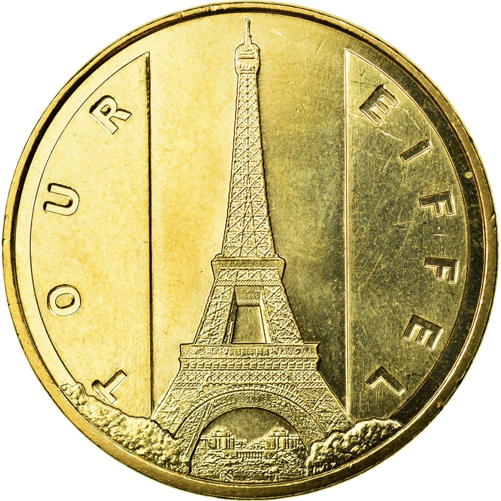 France, Token, Paris - Tour Eiffel n°6, 2011, MDP, AU(55-58), Cupro-nickel