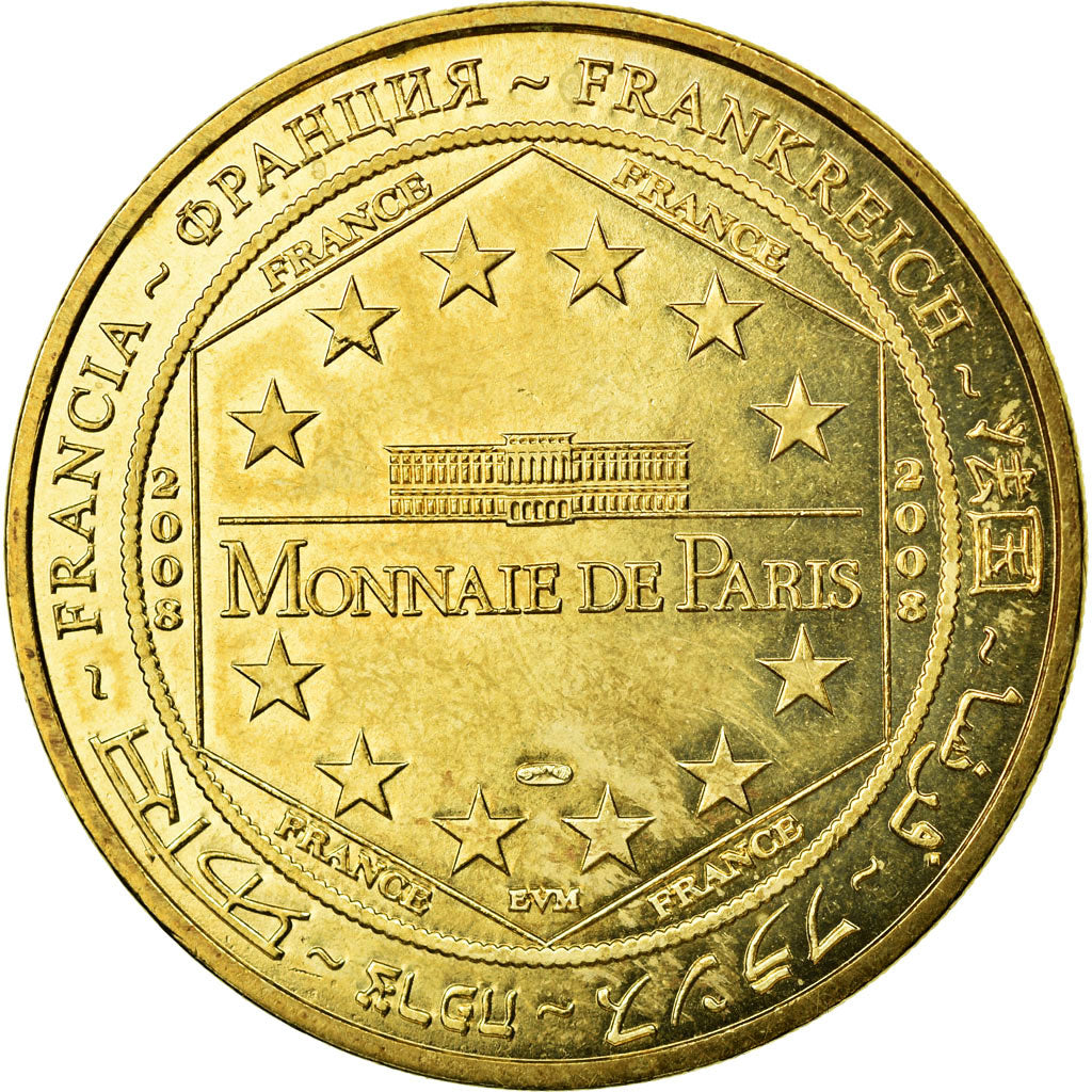 France, Token, Paris - Tour Eiffel n° 3 - les 5 monuments, 2008, MDP