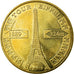 France, Jeton, Paris - Tour Eiffel n°4, 2008, MDP, SUP, Cupro-nickel Aluminium