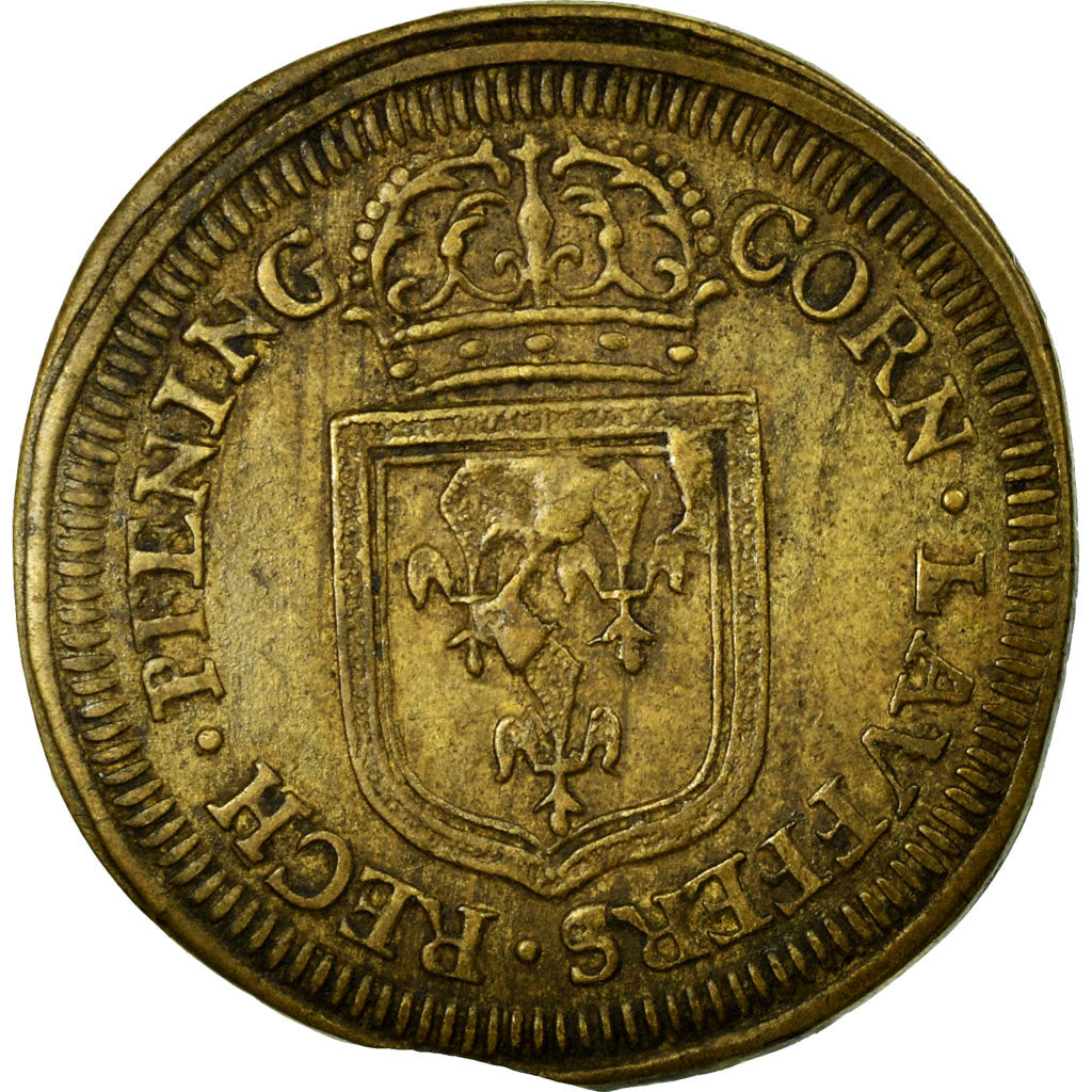 France, Token, Royal, AU(50-53), Brass