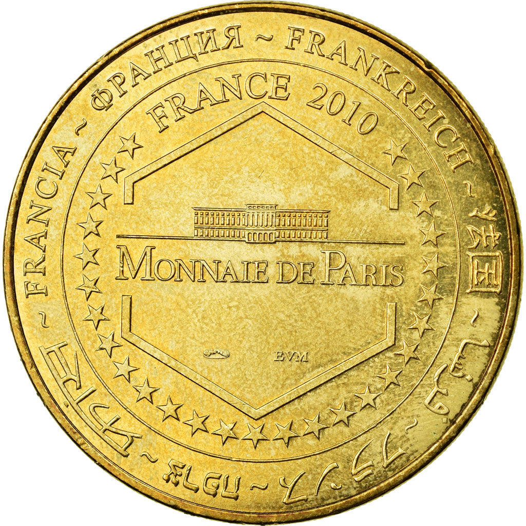 France, Jeton, Paris - Tour Eiffel n°5 -120 ans, 2010, MDP, SUP, Cupro-nickel