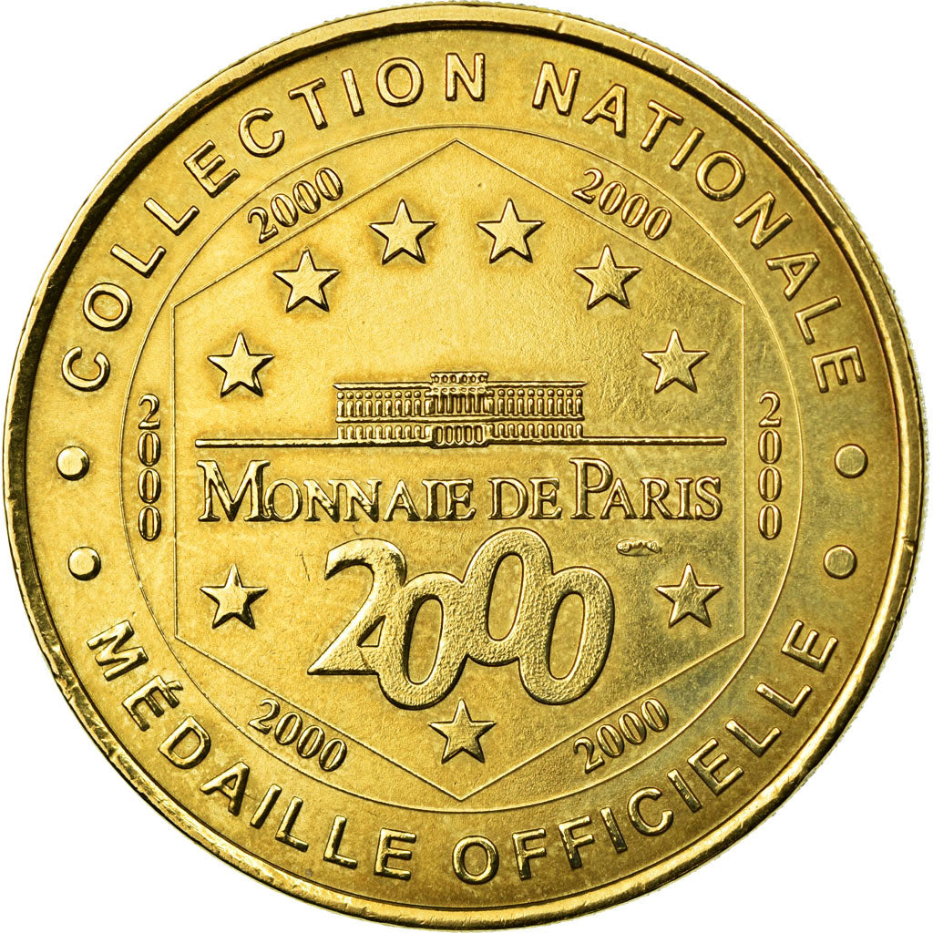 France, Jeton, 75/ Paris - Arc de Triomphe, 2000, MDP, SUP, Cupro-nickel