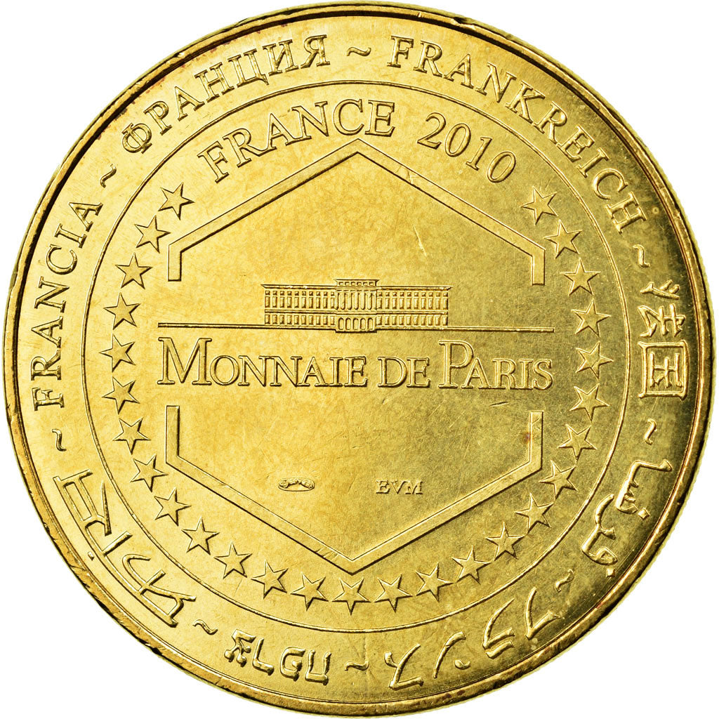 France, Token, Paris - Les Champs Elysées, 2010, MDP, AU(55-58), Cupro-nickel