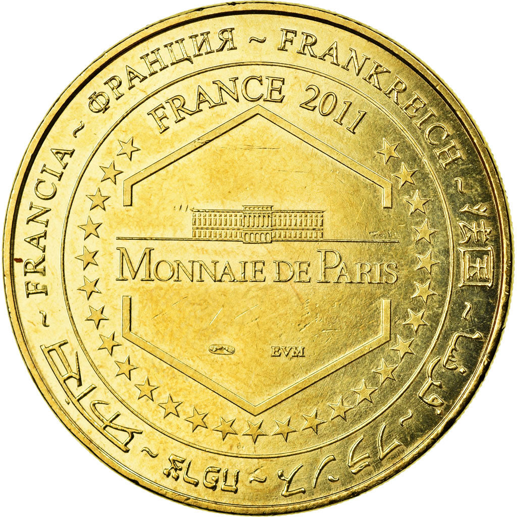 France, Token, Paris - Les bateaux mouches - Pont de l'Alma, 2011, MDP