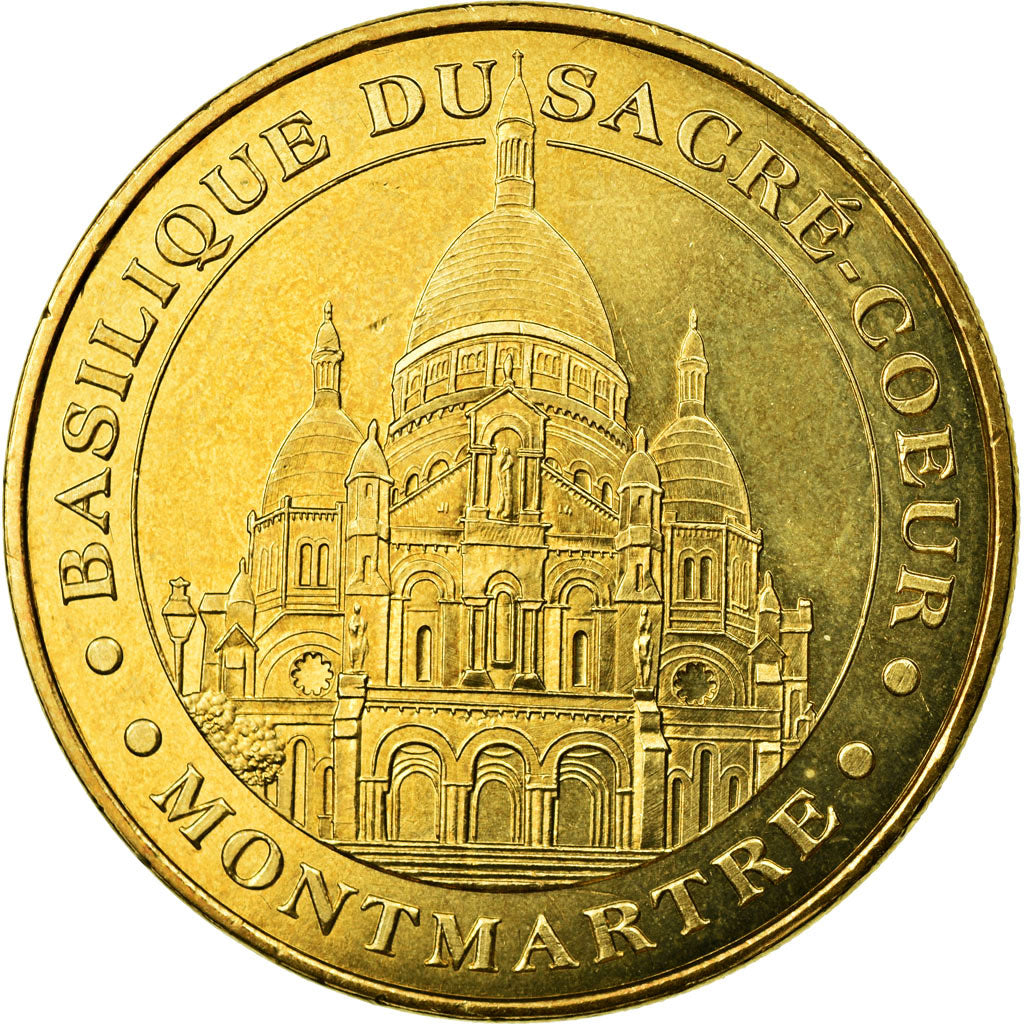 France, Token, Paris - Sacré Coeur n°5, 2010, MDP, AU(55-58), Cupro-nickel