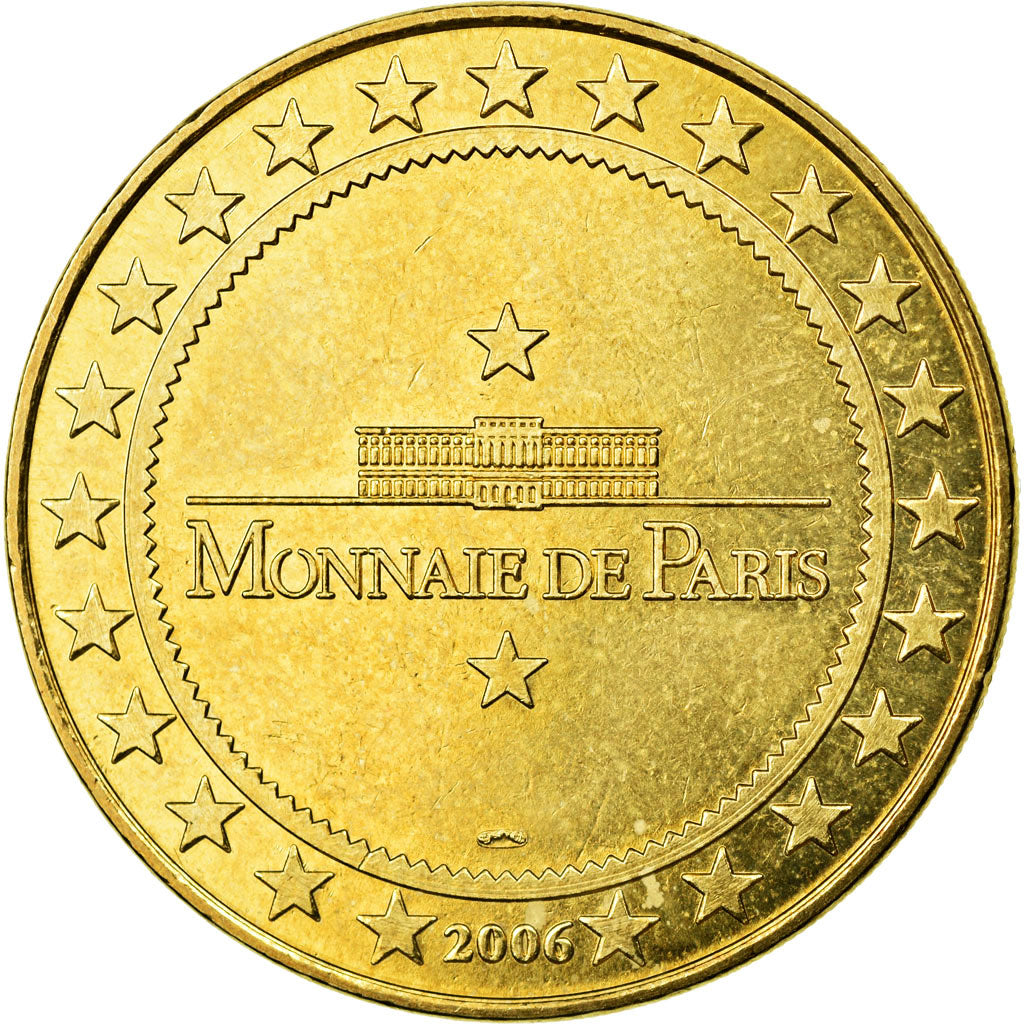 France, Jeton, Paris - La Géode n° 4, 2006, MDP, SUP, Cupro-nickel Aluminium