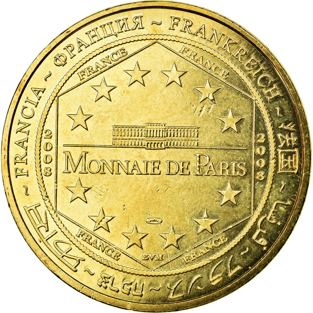 France, Token, La Rochelle - Esprit Rugby, 2008, MDP, AU(55-58), Cupro-nickel