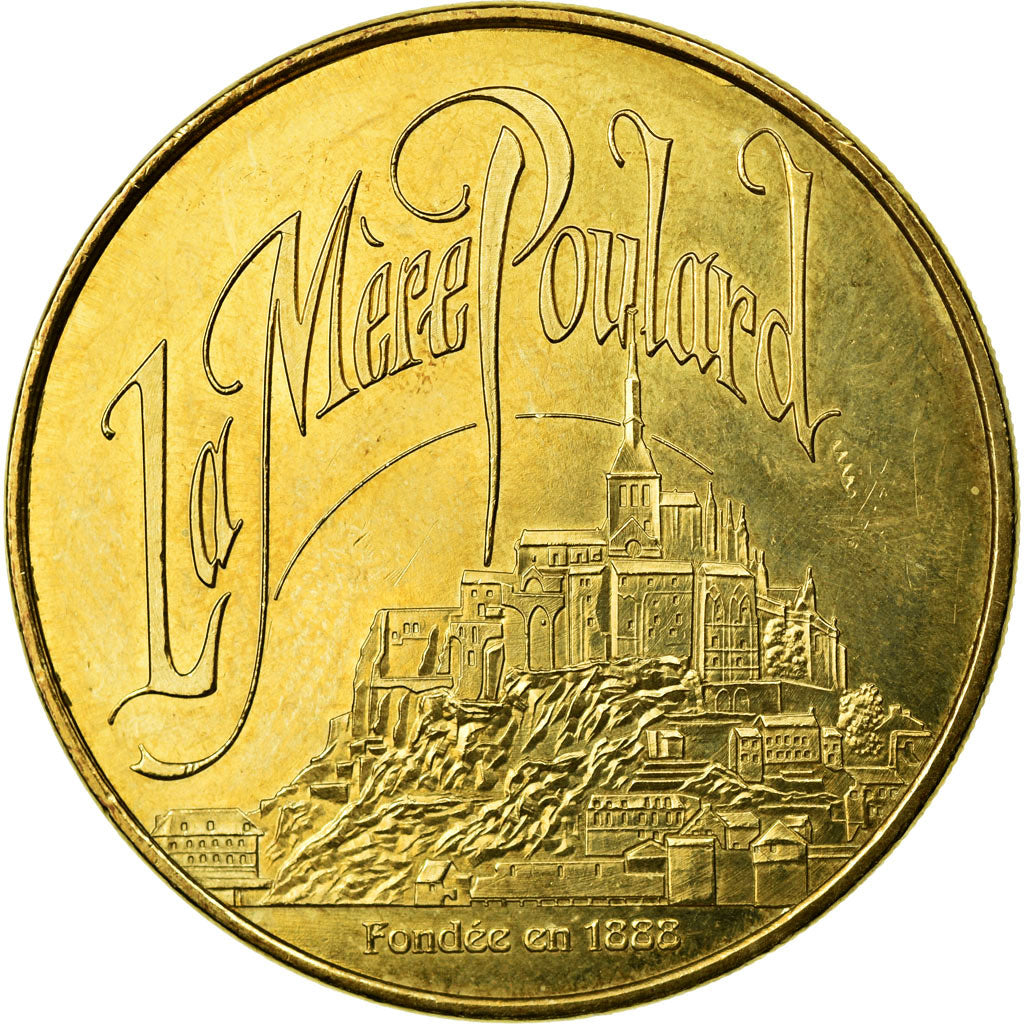 France, Token, Le Mont-Saint-Michel - La mère Poulard n°1, 2010, MDP