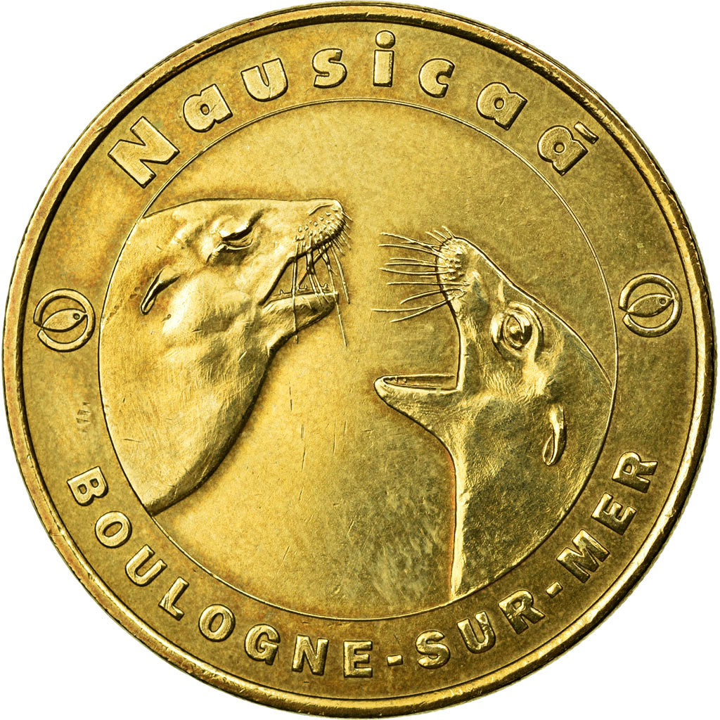Francja, Token, Boulogne-sur Mer  - Nausicaa n° 3, 2003, MDP, AU(55-58)