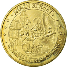 France, Token, Disneyland n°3 - Main Street, 2009, MDP, AU(55-58), Cupro-nickel