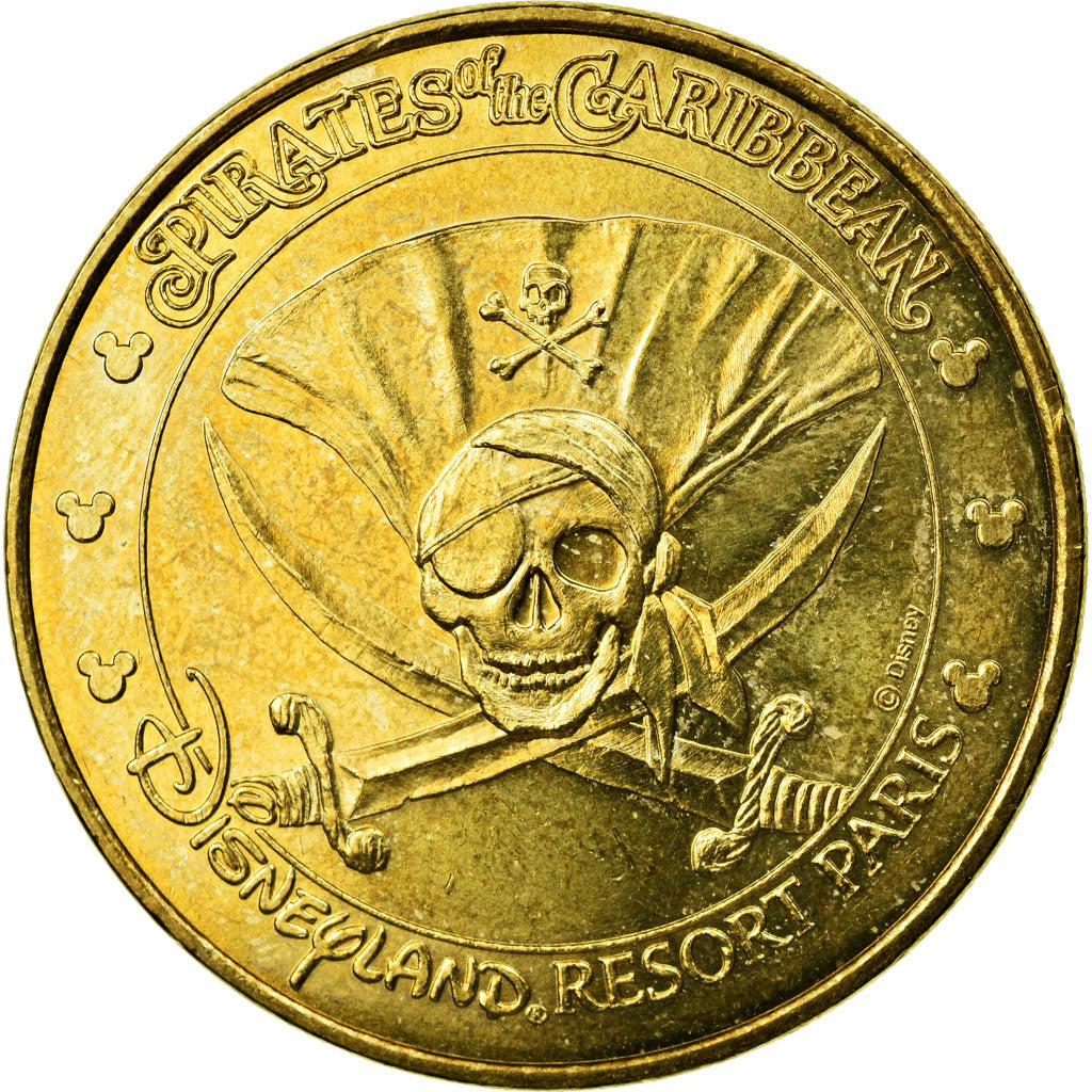 França, Token, Disneyland - n°14 - Pirates of the Caribbean, 2009, MDP