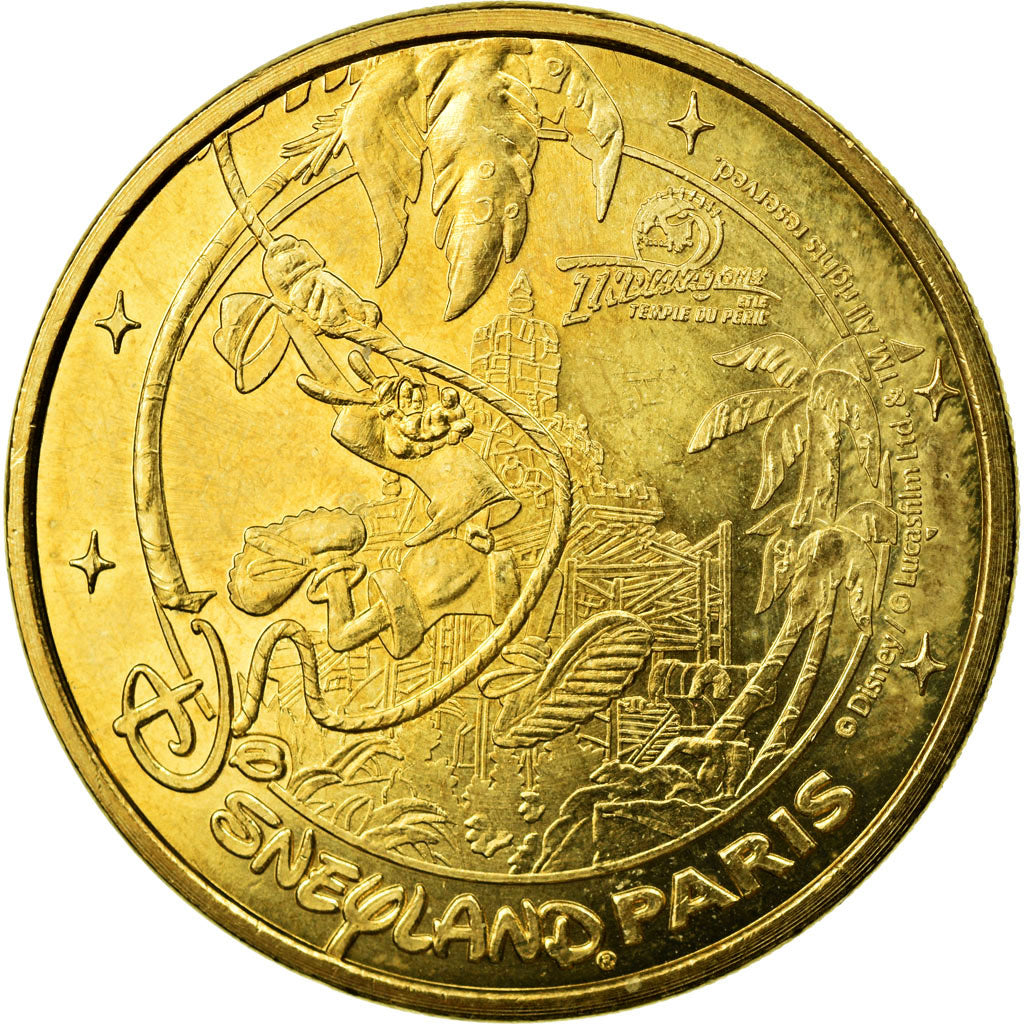 France, Token, Disneyland n°20 - Goofy Indiana Jones, 2010, MDP, AU(55-58)