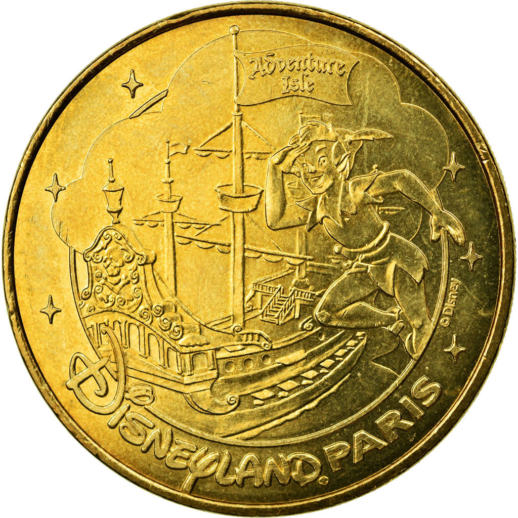 France, Token, Disneyland n°21 - Peter Pan Adventurland, 2010, MDP, AU(55-58)