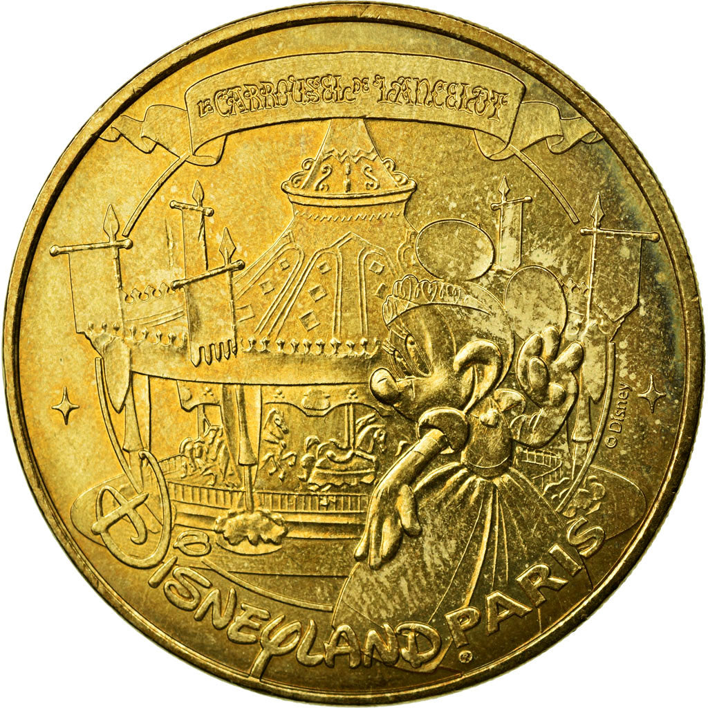France, Token, Disneyland n° 23 -  Minnie le Carrousel de Lancelot, 2010, MDP