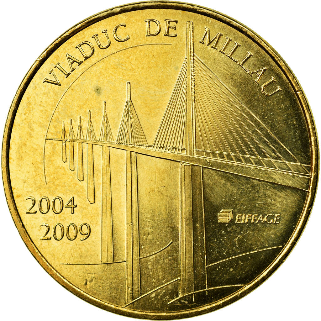 Francia, Token, Millau - Viaduc n°2, 2009, MDP, SPL-, Rame-nichel-alluminio
