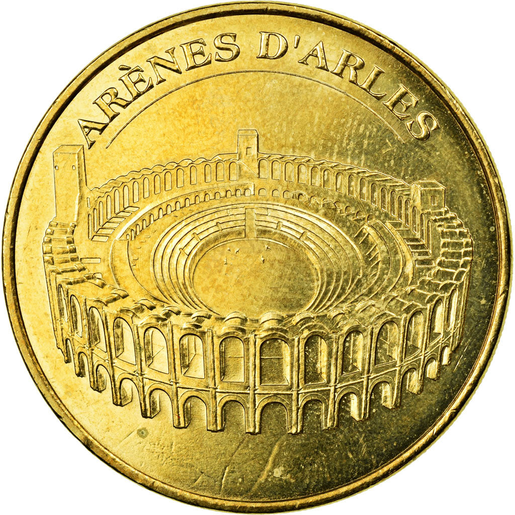 Francia, Token, Arles - les Arènes n°4 - Vue aérienne, 2009, MDP, SPL-