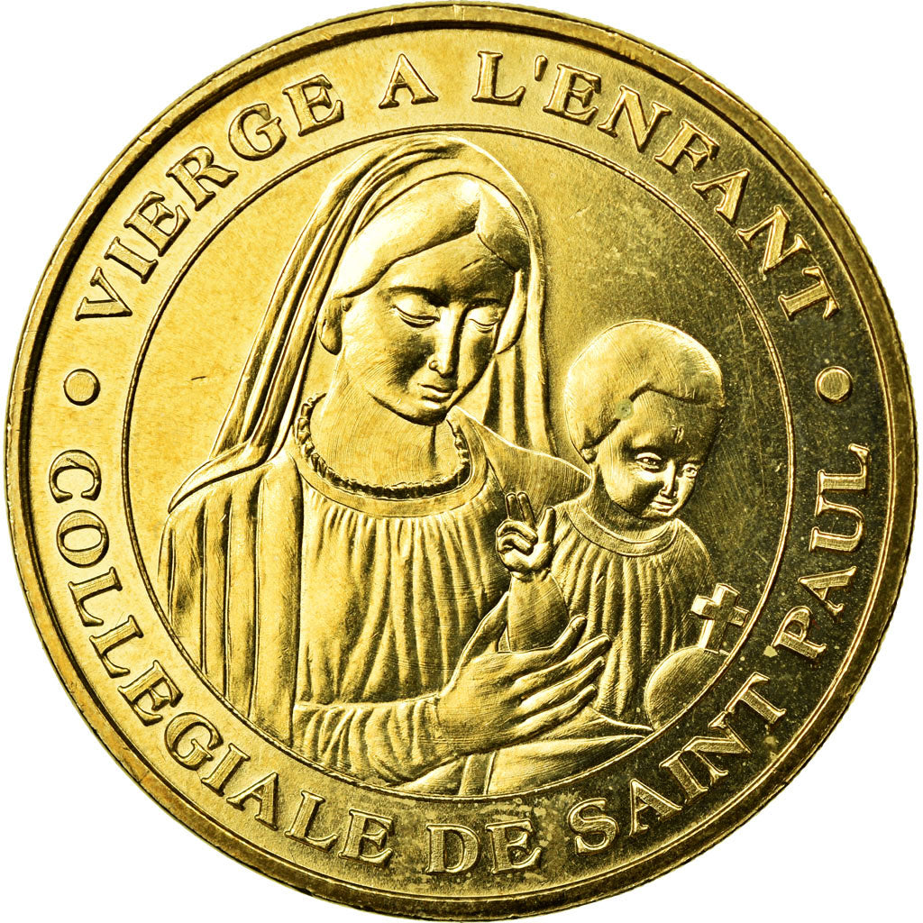 Francia, Token, 06/ Vierge à l'enfant - Saint-Paul de Vence, 2008, MDP, SPL-